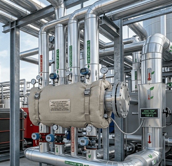 Audit calorifugeage industriel Azur isolation